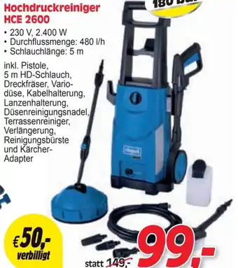 Zgonc Hochdruckreiniger hce 2600 Angebot