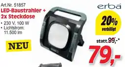 Zgonc Led-baustrahler + 2x steckdose Angebot