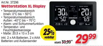 Zgonc Wetterstation xl display Angebot