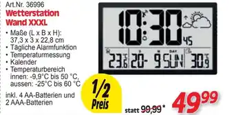 Zgonc Wetterstation wand xxxl Angebot