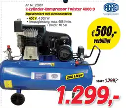 Zgonc 2-zylinder-kompressor twister 4800 d Angebot