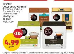 PENNY Nescafe dolce gusto kapseln Angebot