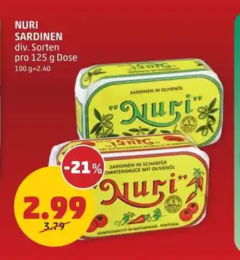 PENNY Nuri sardinen Angebot