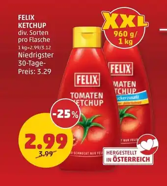 PENNY Felix ketchup Angebot