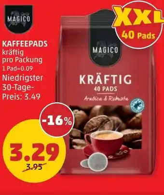 PENNY Kaffeepads Angebot