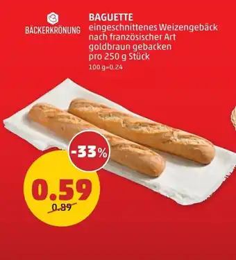 PENNY Baguette Angebot