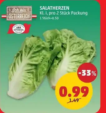 PENNY Salatherzen Angebot