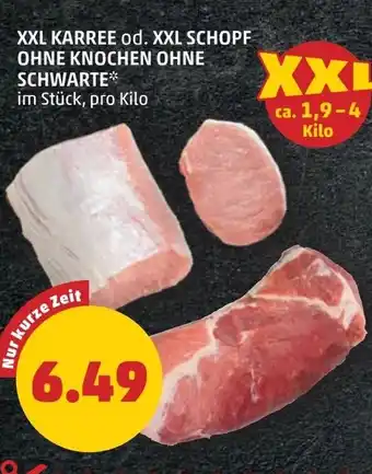 PENNY XXL KARREE od. XXL SCHOPF Angebot