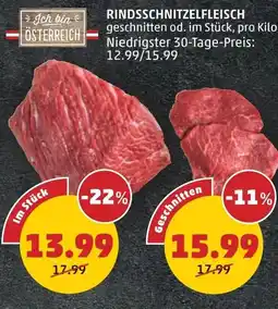 PENNY Rindsschnitzelfleisch Angebot