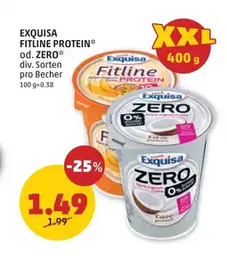 PENNY Exquisa fitline protein Angebot