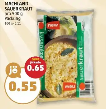 PENNY Machland sauerkraut Angebot