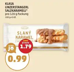 PENNY Klasa linzerstangerl salzkaramell Angebot