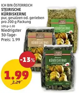 PENNY Steirische kürbiskerne Angebot