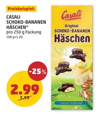 PENNY Casali schoko-bananen häschen Angebot