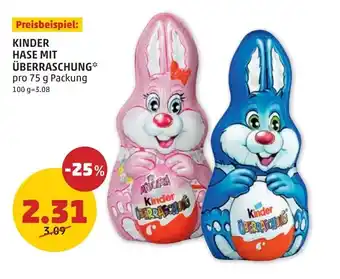 PENNY Kinder hase mit überraschung Angebot