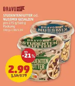 PENNY Studentenfutter od. nussmix gesalzen Angebot