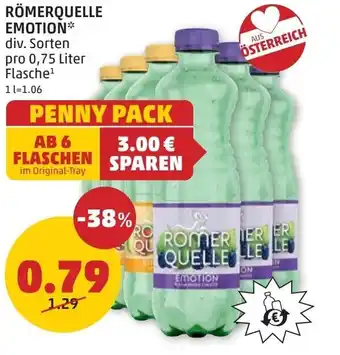 PENNY Römerquelle emotion Angebot