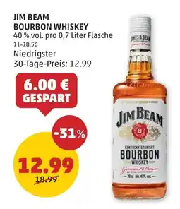 PENNY Jim beam bourbon whiskey Angebot