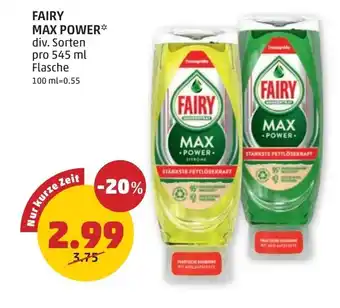 PENNY Max power Angebot