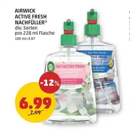 PENNY Airwick active fresh nachfüller Angebot