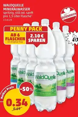 PENNY Waldquelle mineralwasser Angebot