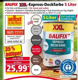 Norma Baufix xxl-express-deckfarbe Angebot