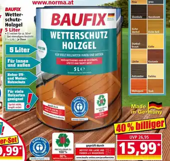 Norma Wetter-schutz- holzgel Angebot