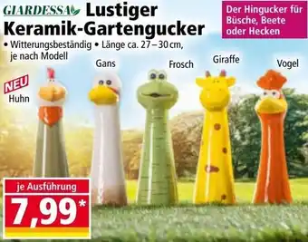 Norma Keramik-gartengucker oder hecken Angebot