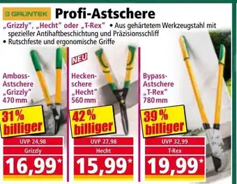 Norma Profi-Astschere Angebot