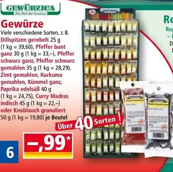 Norma Gewürze Angebot