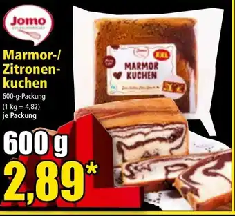 Norma Marmor-/ zitronen- kuchen Angebot