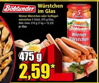 Norma Würstchen im glas Angebot