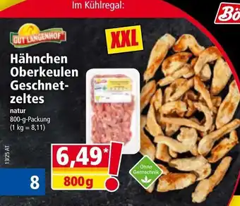 Norma Hähnchen oberkeulen geschnet- zeltes Angebot