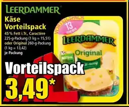 Norma Käse vorteilspack Angebot