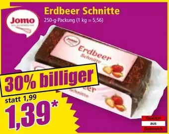 Norma Erdbeer schnitte Angebot