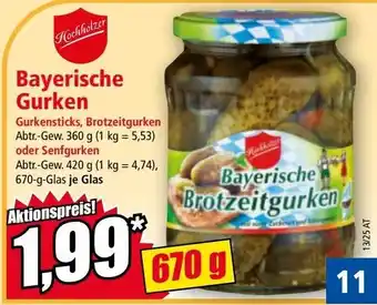 Norma Bayerische gurken Angebot