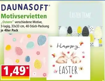 Norma Daunasoft motivservietten Angebot
