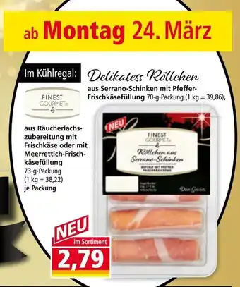 Norma Delikatess röllchen Angebot