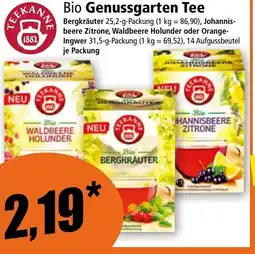 Norma Bio genussgarten tee Angebot