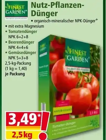 Norma Nutz-pflanzen-dünger Angebot