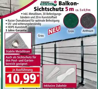 Norma Balkon- sichtschutz Angebot