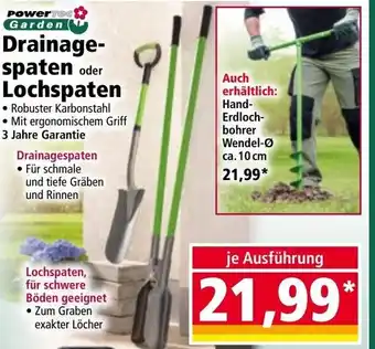 Norma Drainage- spaten oder lochspaten Angebot