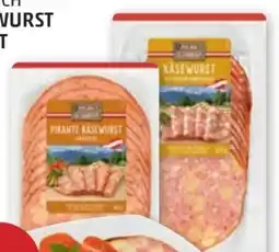 PENNY Ich bin Österreich Pikante Käsewurst Angebot