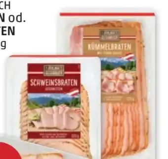 PENNY Ich bin Österreich Kümmelbraten Angebot