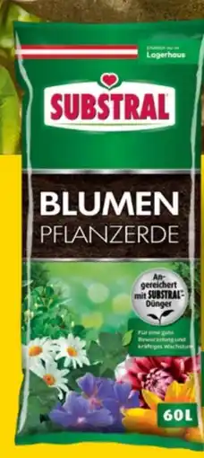 Lagerhaus Substral Blumenpflanzerde Angebot