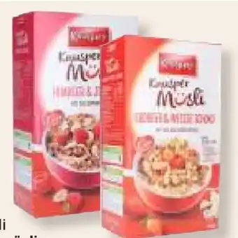 MPreis Knusperli Knuspermüsli Angebot