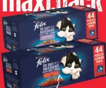 Maximarkt Purina Felix Katzennahrung Angebot