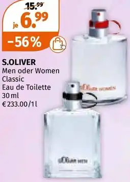 Müller Men oder Women Classic Eau de Toilette Angebot