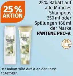 Müller auf alle Miracles Shampoos oder Spülungen Angebot