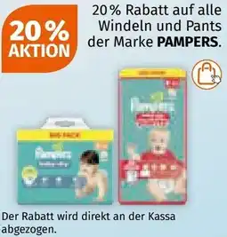 Müller auf alle Windeln und Pants der Marke Angebot